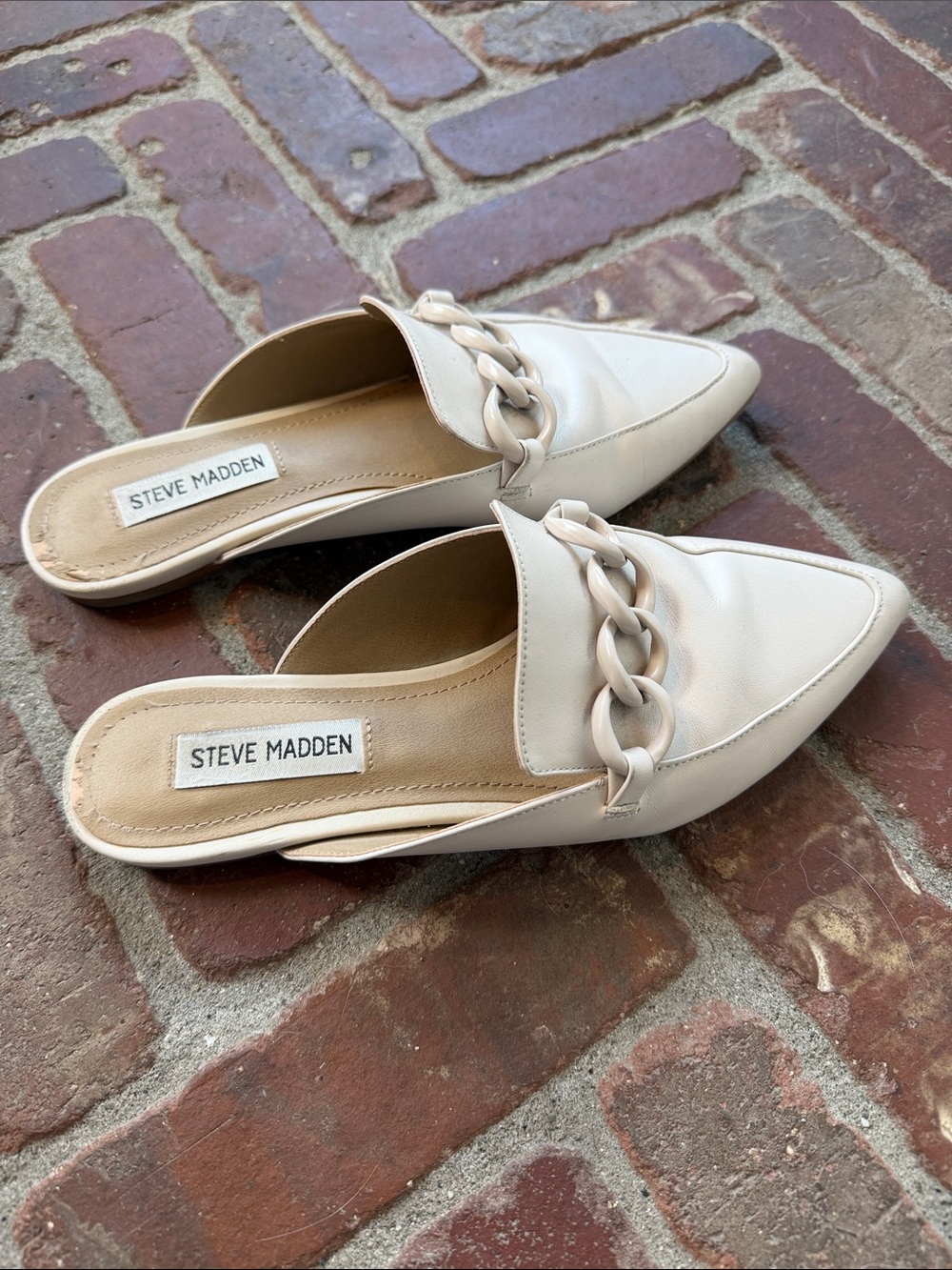 Steve Madden Levity Leather Mules
